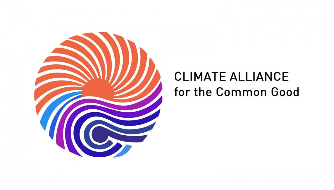 black and white logo Climate Alliance for the Common Good
